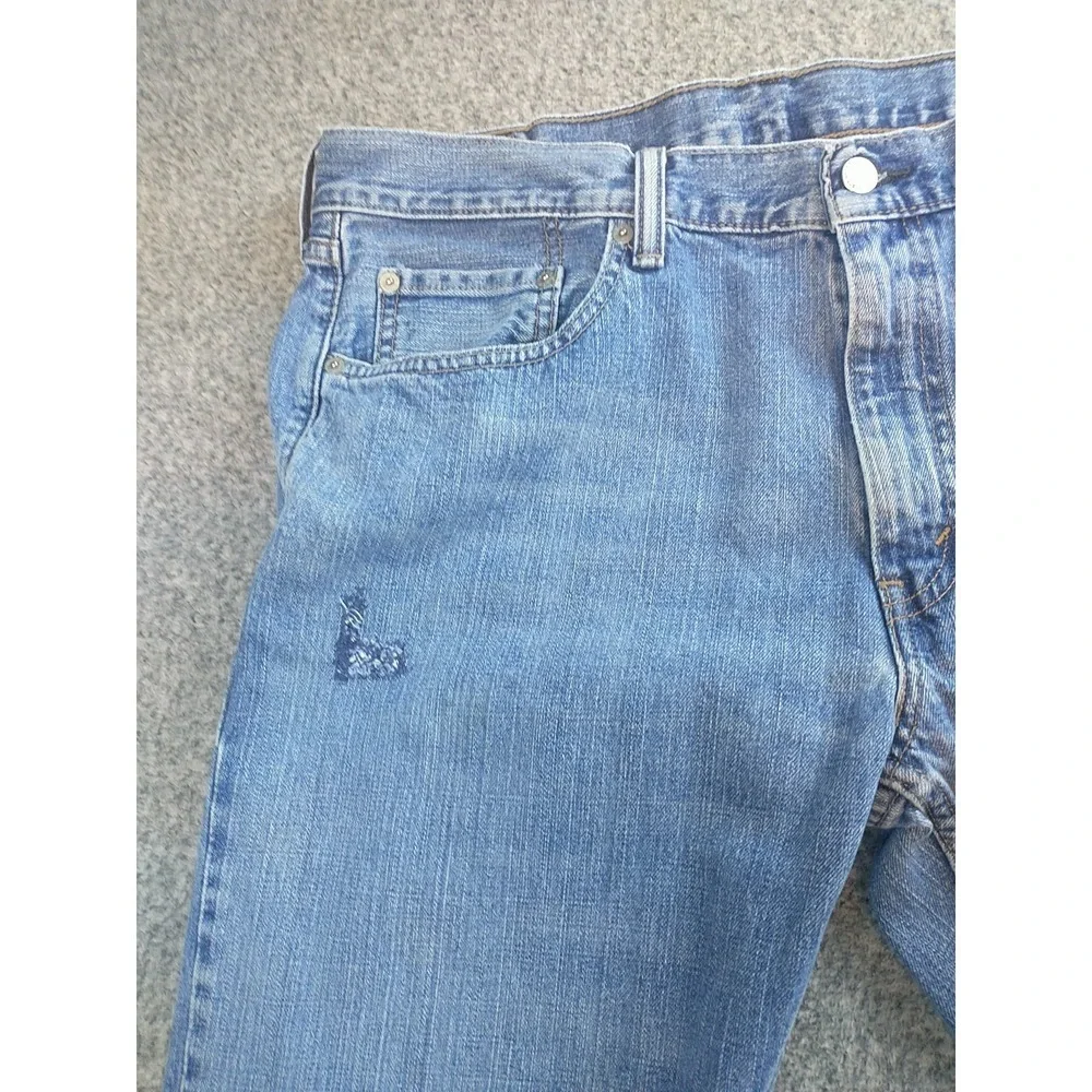 Levis 559 Relaxed Straight Leg Jeans Mens 36x34 Blue Medium Wash Denim 559-0213